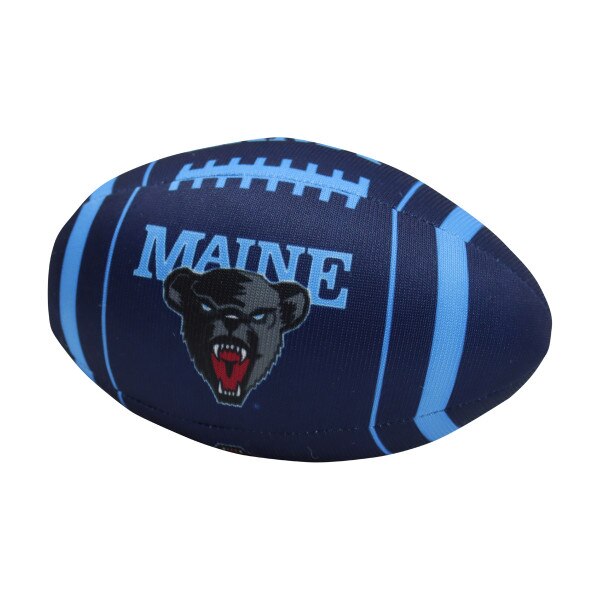 Maine Black Bear Football Dog Toss Toy